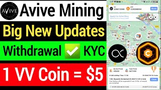 🔥Avive Mining App | Bitcoin Withdrawal ✅️ Updates | VV Coin & BTC Withdrawal ✅️ | 1 VV Coin = $10 screenshot 5