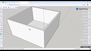Sketchup (part 1) - Room Design 3D with its amenities