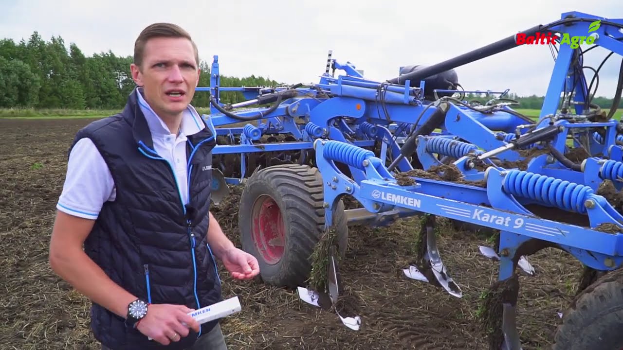 LEMKEN KARAT 9 noraginis skutikas | technologiniai ypatumai