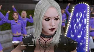Biker Gang vs Raging Angels - Rina (Boss Battle #2) ~ Lost Judgment School Stories