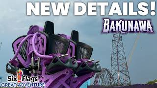 More New Details on BAKUNAWA! | Six Flags Great Adventure Vlog 7/28/26