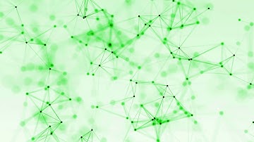 4k abstract loop color geometrical background with lines and dots