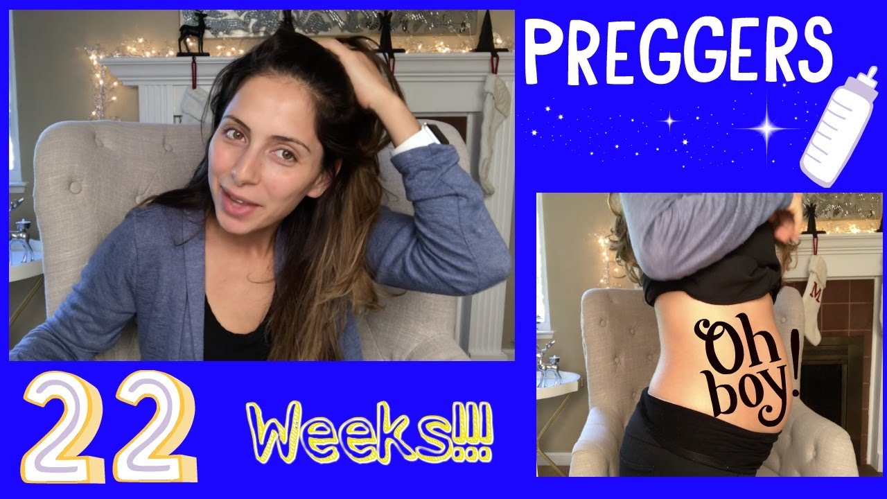 22 Week Pregnancy Update|Growing Baby Bump Shot