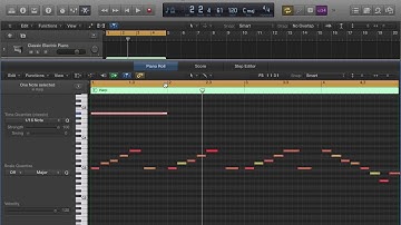 How to Edit MIDI Notes in Logic Pro X (Using the Piano Roll Feature)