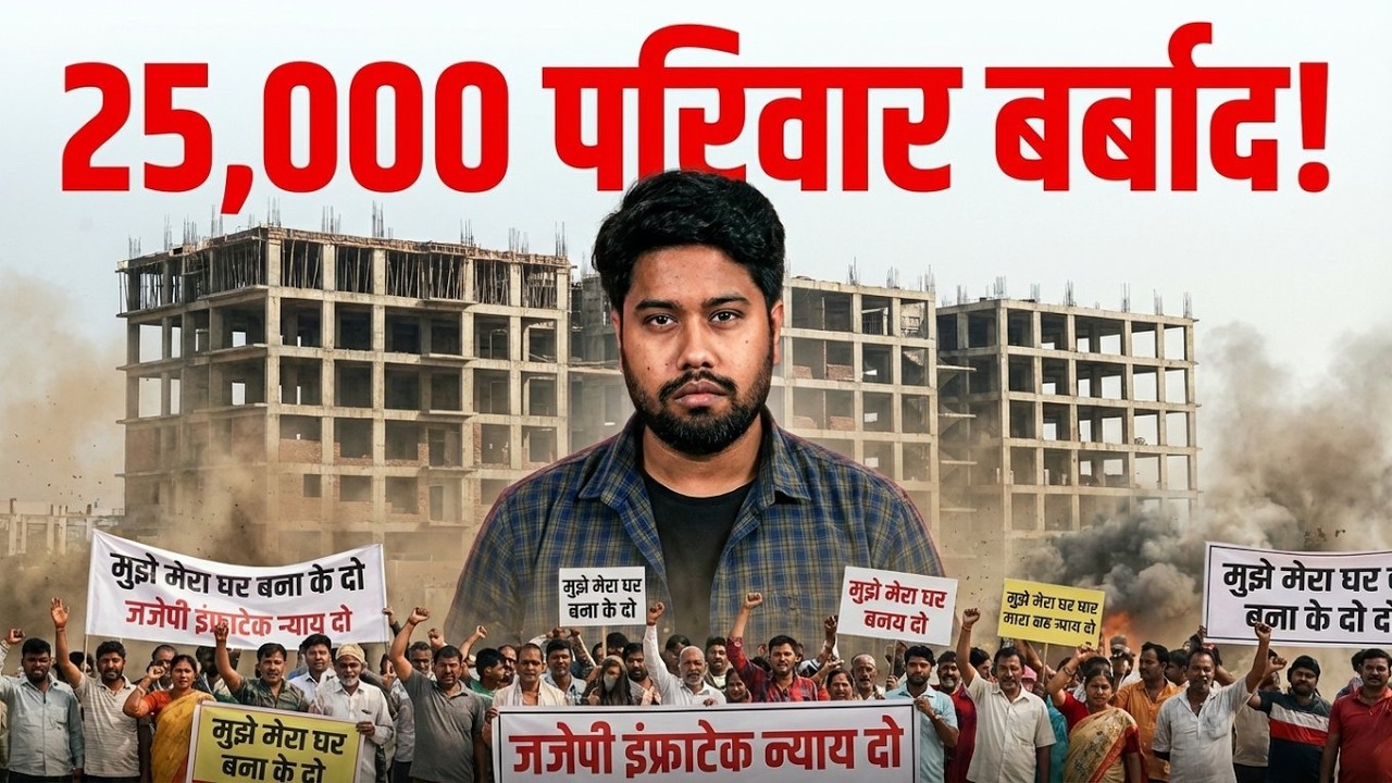 ₹33,000 करोड़ लेकर भाग गया Builder | JAYPEE INFRATECH FRAUD