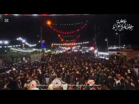 استعراض يوم العاشر موكب خدام الزهراء ع اهالي الكوت حي الجهاد