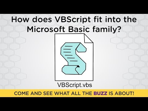 How does VBScript fit into the Microsoft Basic family?