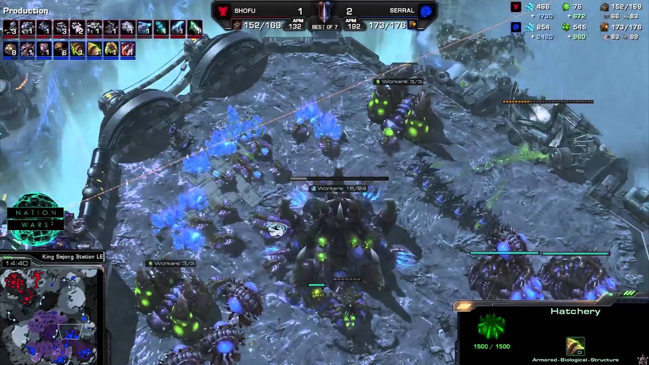 Mexico vs.  Finland - Game 4 - StarCraft 2