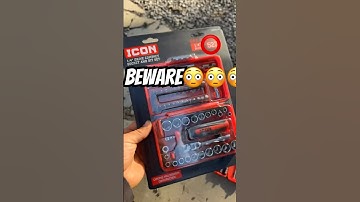 DO NOT BUY HARBOR FREIGHT NEW ICON MINI RATCHET SET TIL YOU SEE THIS 😳