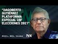 Dagoberto Gutiérrez Plataforma Especial 28F Elecciones 2021