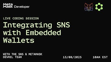 Integrating SNS with Embedded Wallets