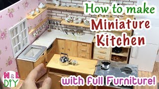 Hi guys! today we're making this cute, miniature kitchen for
dollhouse. , in video, we have many furnitures the kitchen, please
check how to make videos below:, 1. diy ...