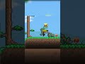 Adventures starts (bad idea). terraria in android #gaming #shorts #terraria