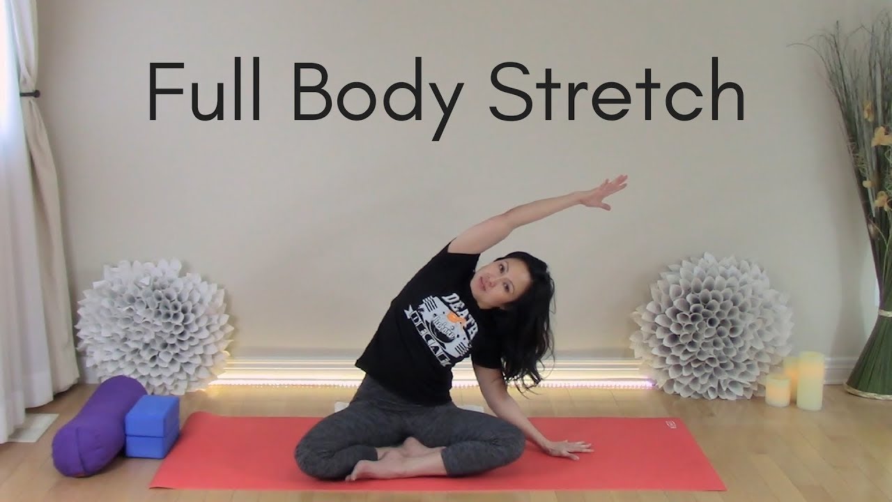 50 Minutes Full Gentle Yoga Class - YouTube