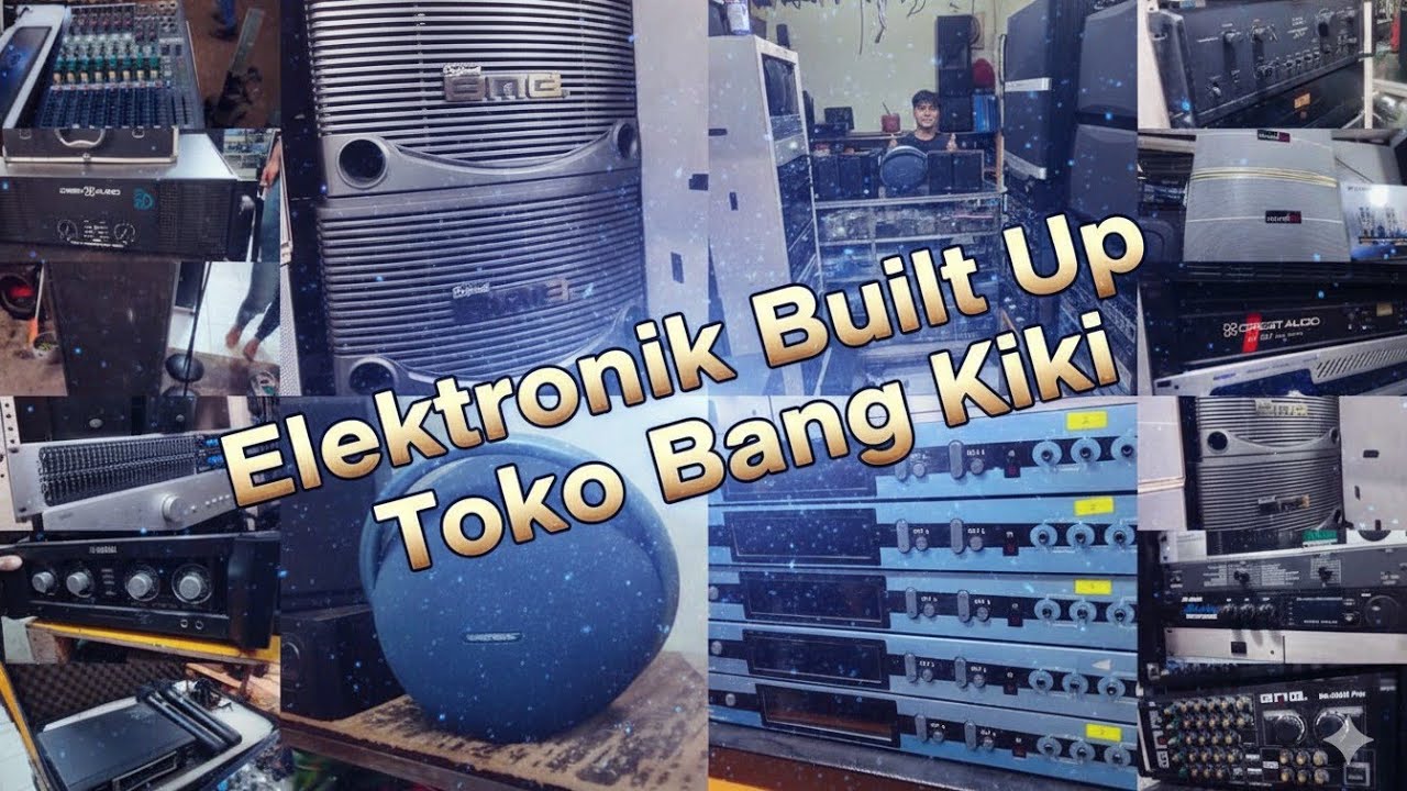 WOW ‼️ ELEKTRONIK USA, ENGLAND,BUILT UP ADA DI PASAR PONCOL || KIOS BANG KIKI
