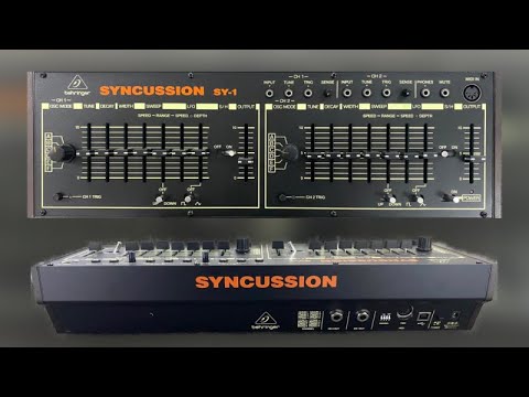 Behringer Syncussion SY-1 - YouTube