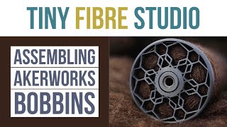 How to assemble Akerworks bobbins
**I love helping people learn about fibre arts... I also have to pay the bills! A lot of work goes into these videos so if you found it helpful, please consider supporting the channel by buying me a ‘virtual coffee’ via my Ko-Fi account : http://www.ko-fi.com/tinyfibrestudio or joining my Patreon: http://www.patreon.com/tinyfibrestudio Thank you!**
Just a quick tutorial on how to use Akerworks 3D printed, flat-pack bobbins. How to assemble Akerworks bobbins