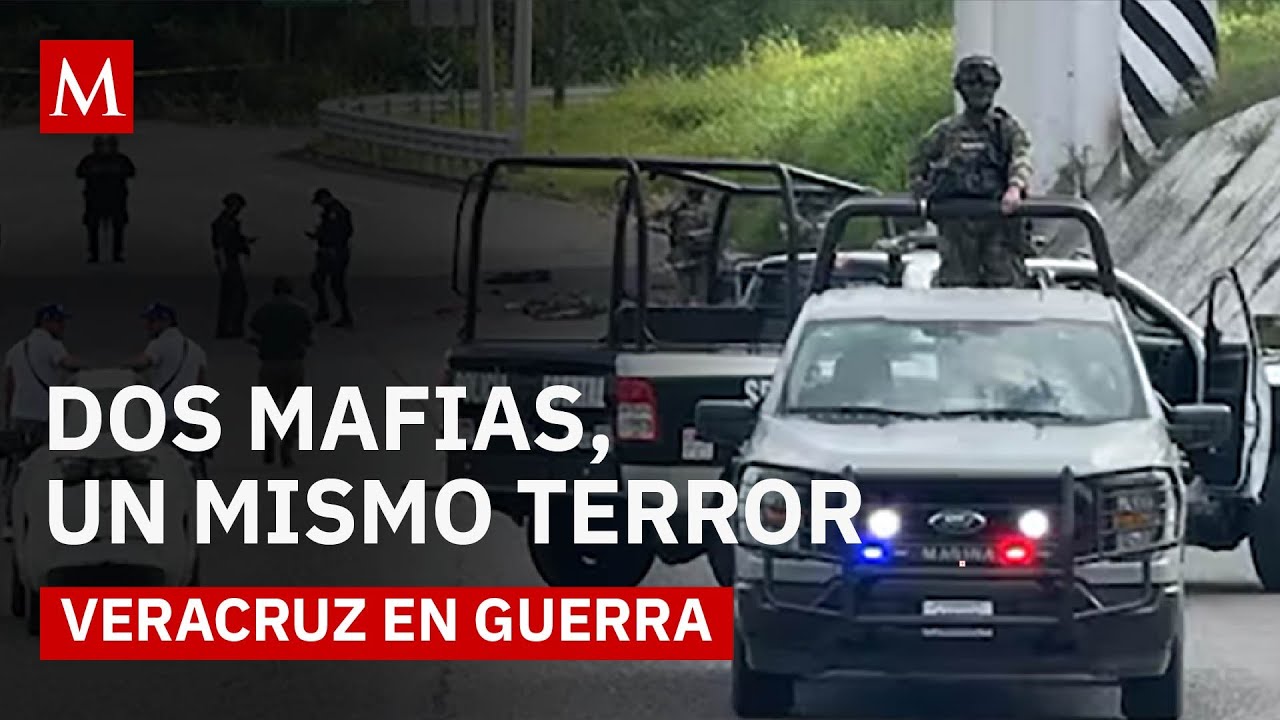 Guerra silenciosa en Veracruz: La Mafia Veracruzana y Los Piñas siembran terror en las calles