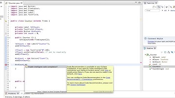 How to CODE a Basic Counter on Eclipse Using Java Programming | New