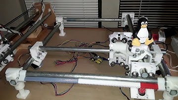 Rack-and-pinion MPCNC with middle assembly