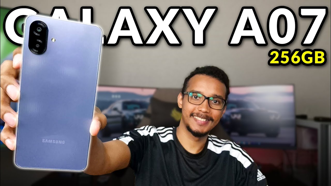 O GALAXY A07 É O MELHOR CELULAR DE ENTRADA PARA 2026!? Unboxing e Impressões