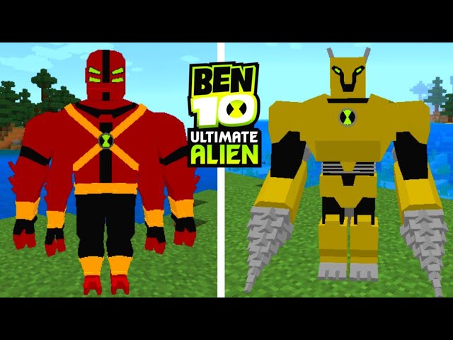 NOVO* ADDON DO BEN 10 FORÇA ALIENIGENA NO MINECRAFT PE ‹‹ P3DRU