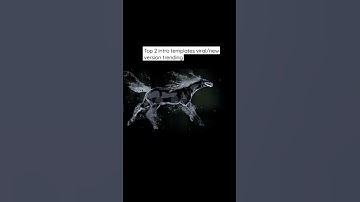 top 2 intro templates 3d+2d free download/new version trending/360° #short