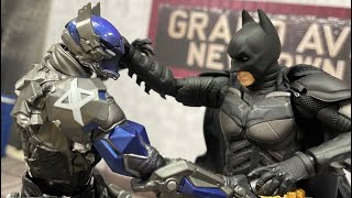 THE BATMAN  stop motion batman vs arkham knight