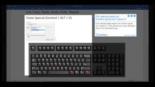 How to quickly Cut, Copy, Paste, Paste Special, Undo, Redo and Repeat in Word @office @office365