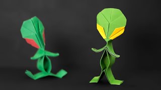 Origami Dancing Alien - How to Fold