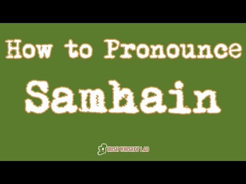 ☘️ How to Pronounce Samhain - The Celtic Pagan Festival celebrated on November 1st