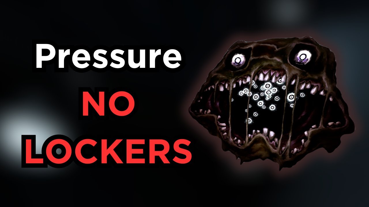 BEATING ROBLOX PRESSURE WITH NO LOCKERS - YouTube