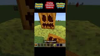 Minecraft's Most Powerful Golem Battle! 🔥