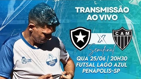 SEMIFINAL AO VIVO | BOTAFOGO X ATLÉTICO MG | CLUBE DE CAMPO LAGO AZUL | FUTSAL AO VIVO COM IMAGENS