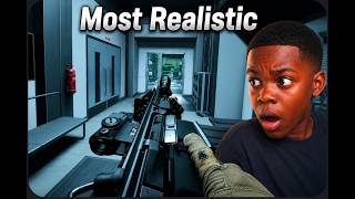 KJ plays the most realistic shooting game on Roblox (TTK TESTING)