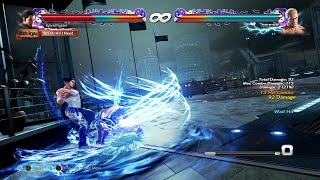 Tekken 7 2D Character 3D Combo Test #1