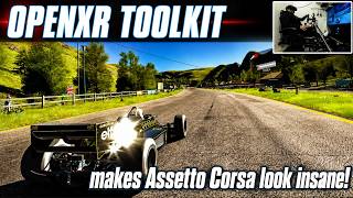 Assetto Corsa VR Looks INSANE with my OpenXR Toolkit mod! 🤯