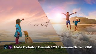 Adobe Elements 2021 - a few new functions. Adobe Photoshop Elements 2021 + Premiere Elements 2021.