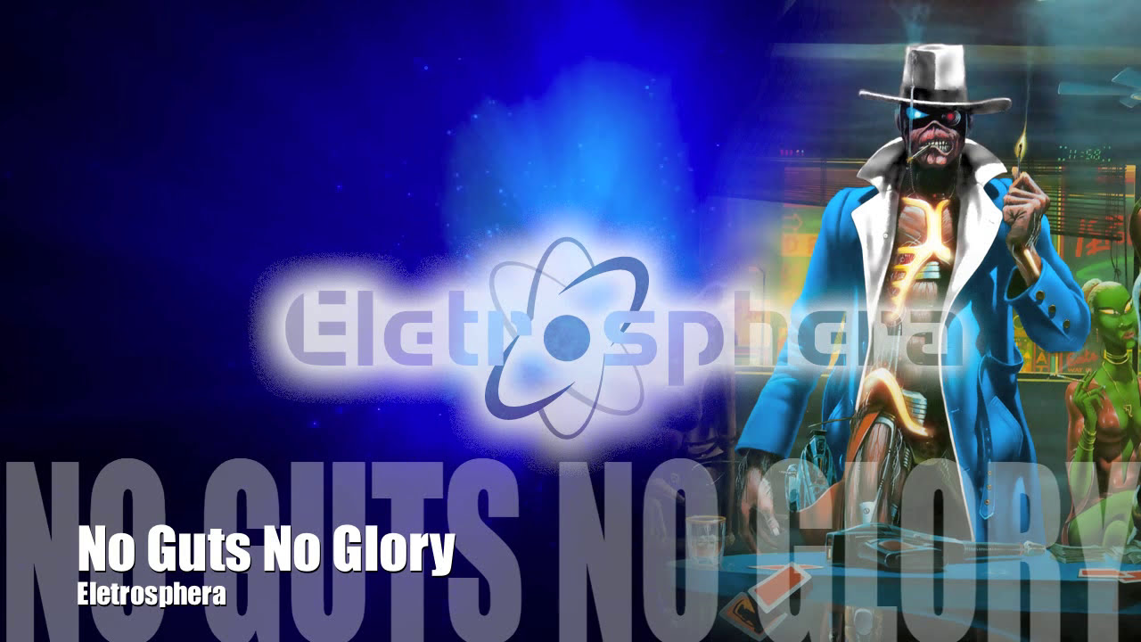 Galaxy Rangers Sporttasche Baumwolle – Mit Spruch 'No Guts No Glory', Wiederverwendbar