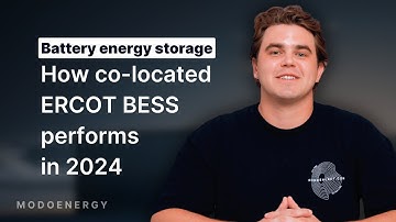 How do co-located battery energy storage systems operate in ERCOT?