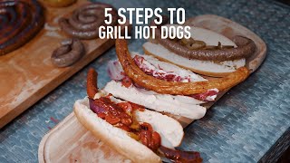 How To Grill Hot Dogs In 5 Easy Steps