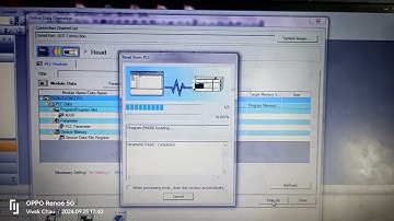 How to upload the Mitsubishi PLC back up using GX WORKS 2 through HMI