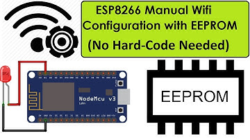 ESP8266 Smart WiFi Config with EEPROM without Hard Code