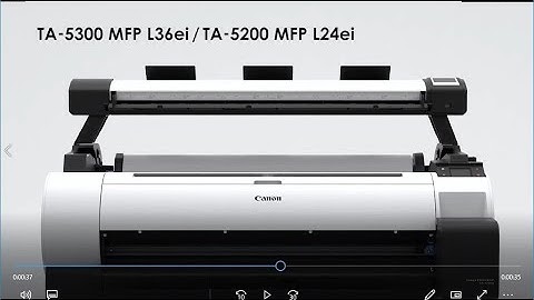 Introduction of CANON imagePROGRAF TA-5200MFP and TA-5300MFP