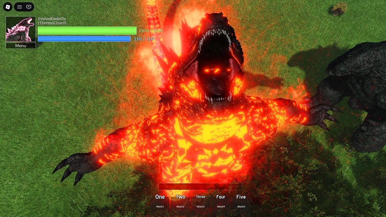 Playing as THERMO EVOLVED GODZILLA - Roblox Age of Titans Gameplay #189