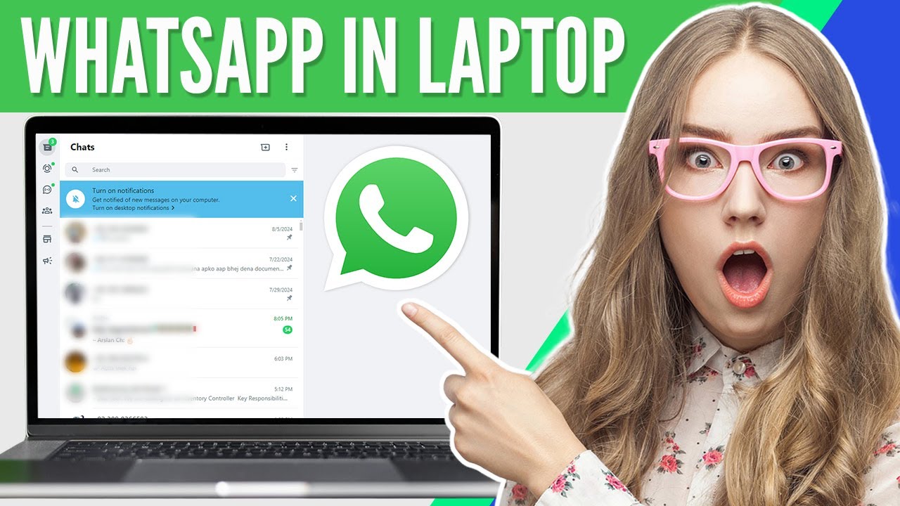 How to Download WhatsApp in Laptop & PC Windows 7, 10 & 11 Without