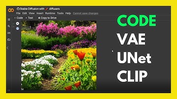 CODE Stable Diffusion: Step by Step (PyTorch, VAE, UNet, CLIP) #stablediffusion Generative AI