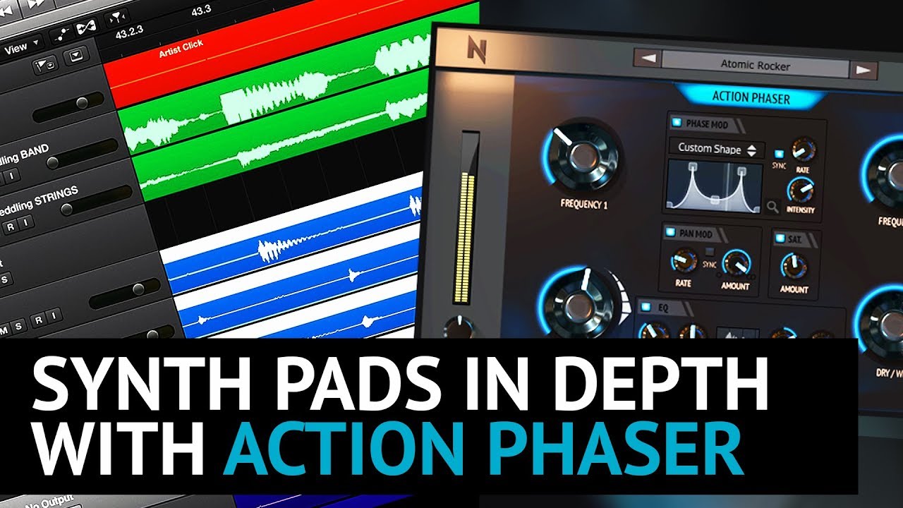Atmospheric Synth Pads in Depth with Action Phaser Plugin - YouTube