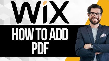 How to Add a PDF to Wix Website  | Tutorial 2025