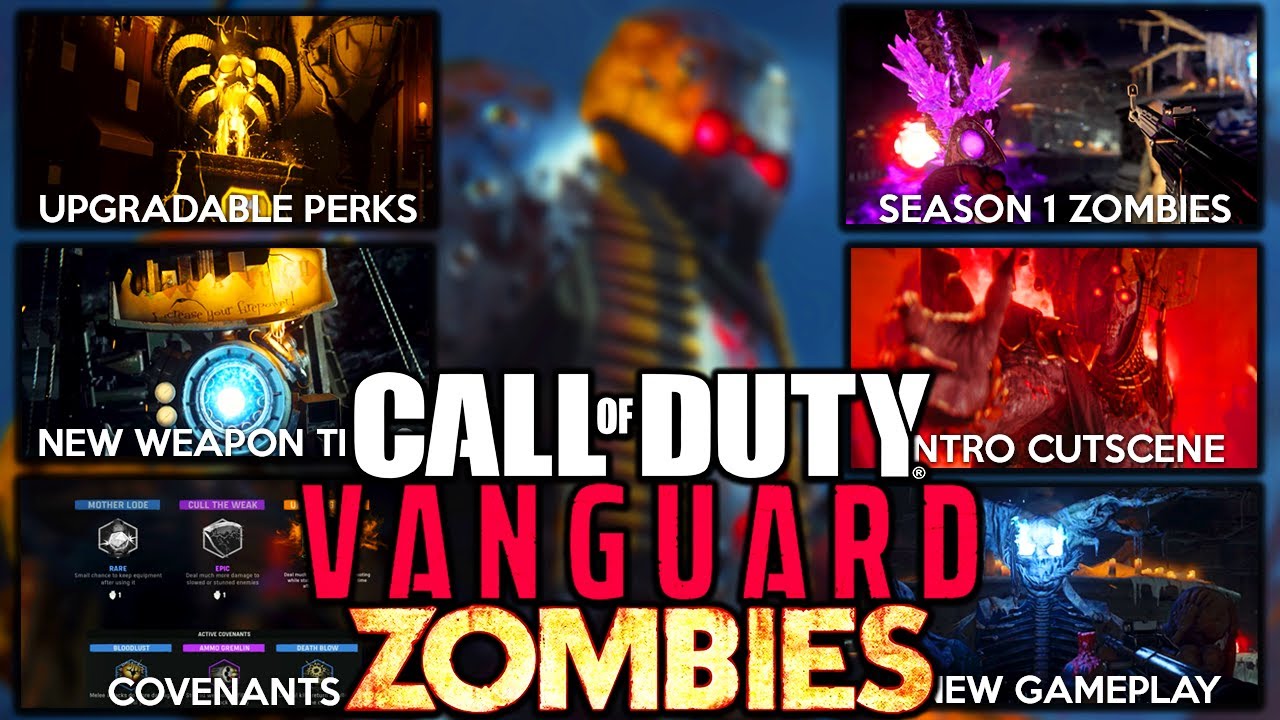 Vanguard Zombies Gameplay ALL Features, No RoundBased Maps or Easter